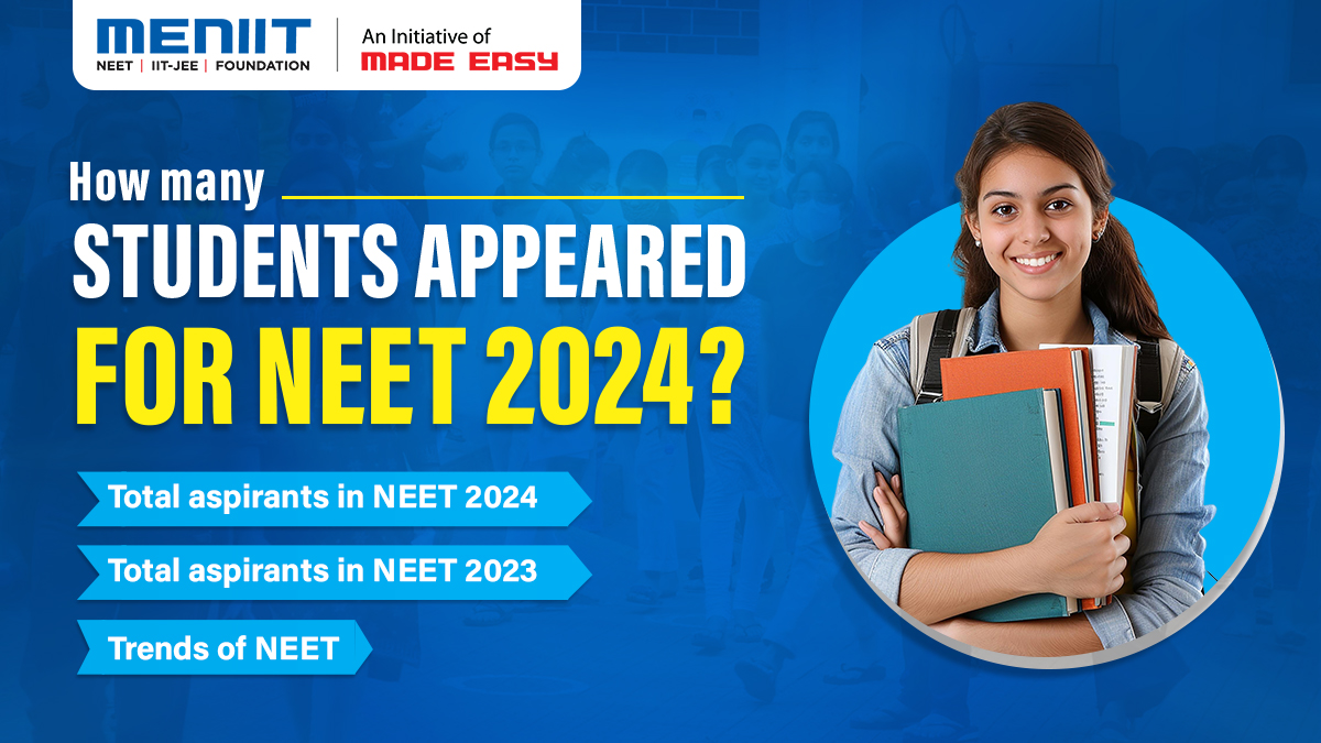 How many students appeared for NEET-UG 2024