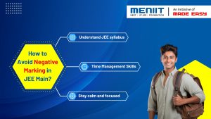 How to avoid negative marking in JEE Main?